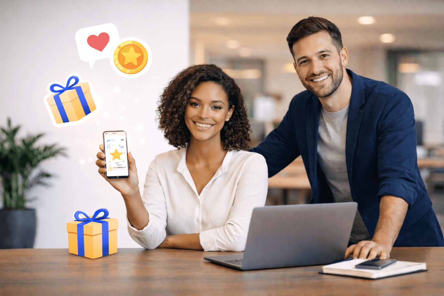 Contact illustration